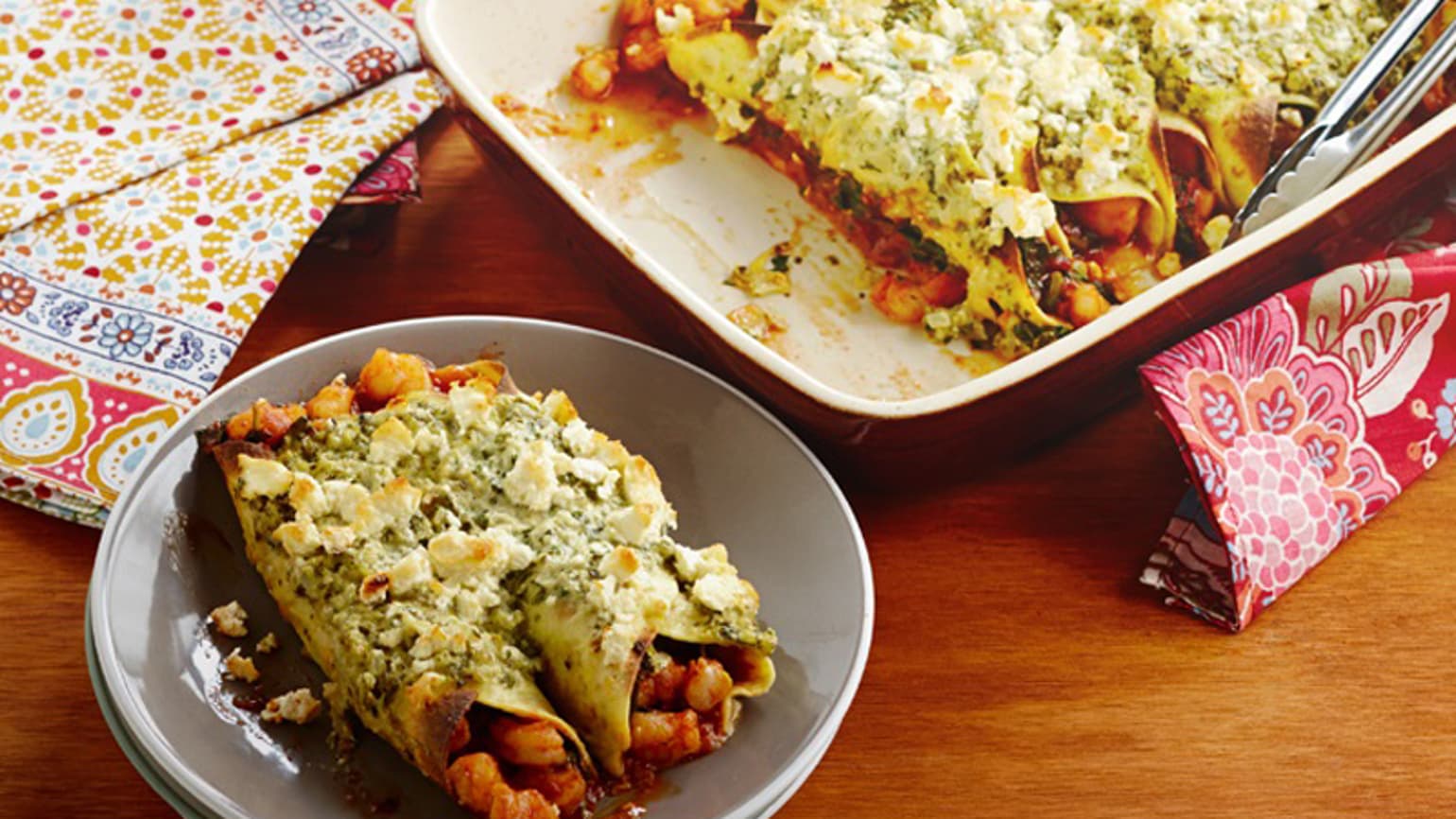 Prawn, Tomatillo and Jalapeño Enchiladas Recipe